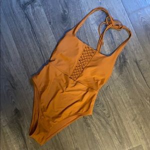 NWOT Aerie scoop back one piece swim